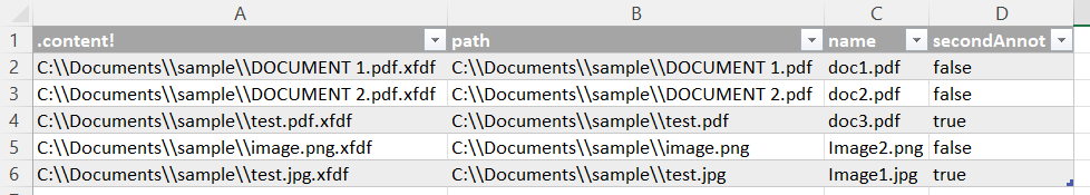 CSV implementation for injection with annotations