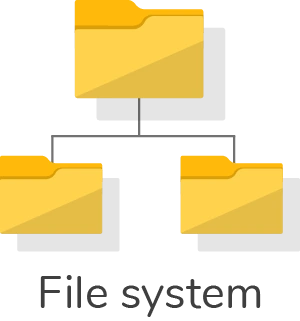 File system logo