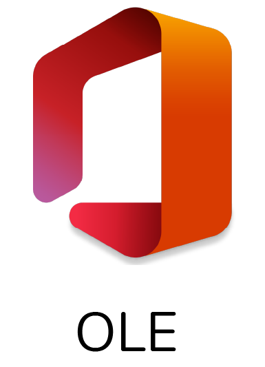 OLE : Object Linking and Embedding logo